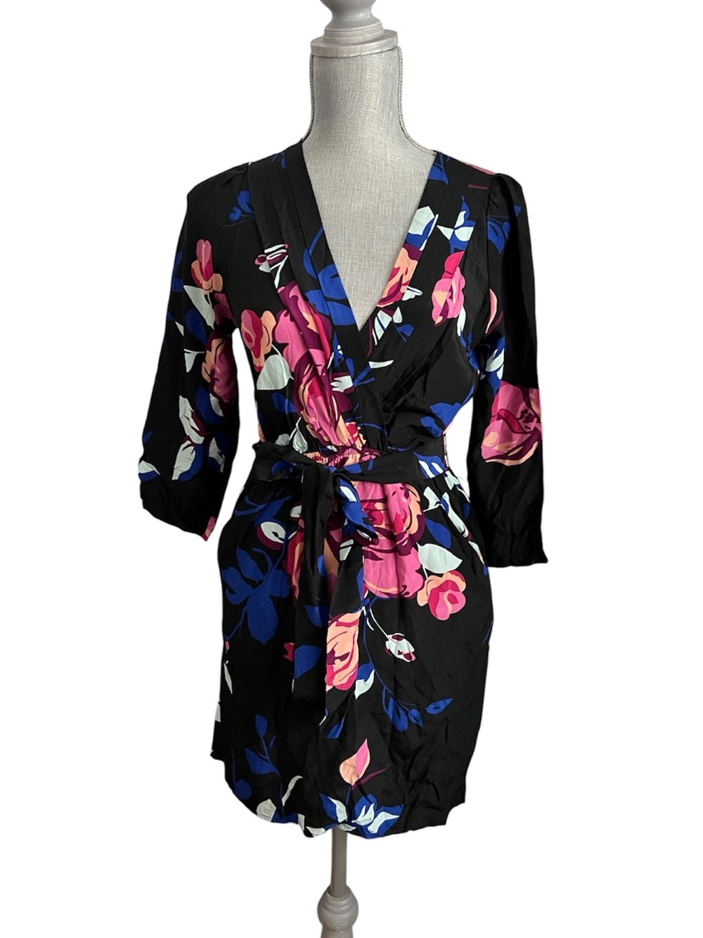 Yumi Kim Silk Floral Mini Dress